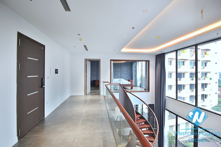 A luxurious duplex 3 bedrooms apartment for rent in Tay Ho area